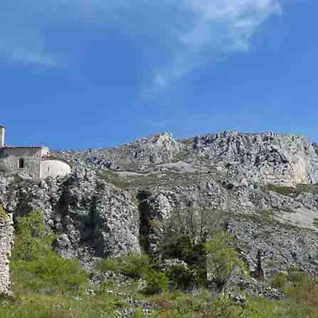 Greolieres: Superbe Studio Avec Vue Montagne Luaran gambar
