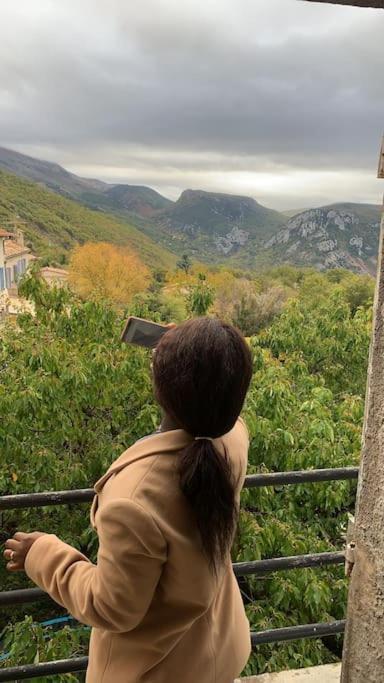 Greolieres: Superbe Studio Avec Vue Montagne Luaran gambar