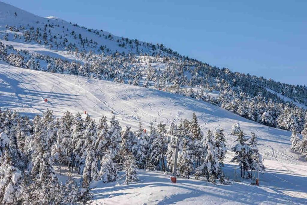 Greolieres: Superbe Studio Avec Vue Montagne Luaran gambar