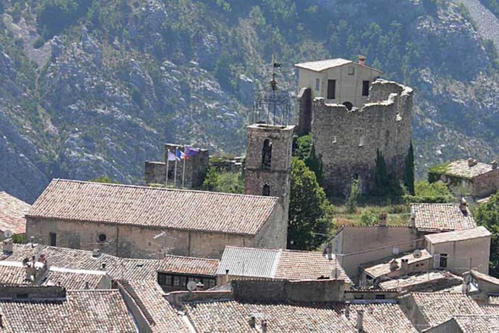 Greolieres: Superbe Studio Avec Vue Montagne Luaran gambar