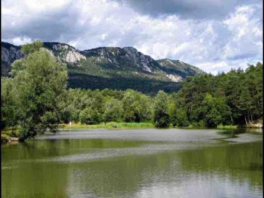 Greolieres: Superbe Studio Avec Vue Montagne Luaran gambar