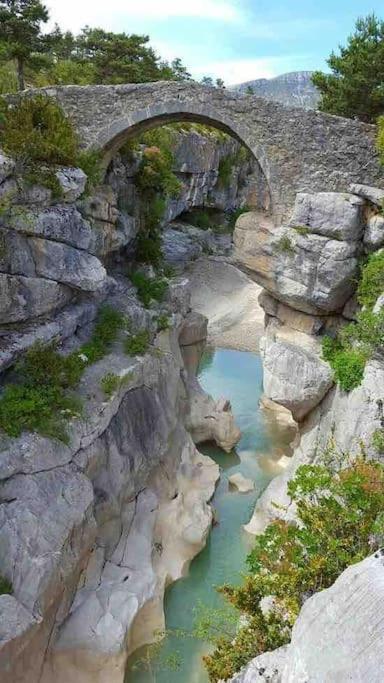 Greolieres: Superbe Studio Avec Vue Montagne Luaran gambar